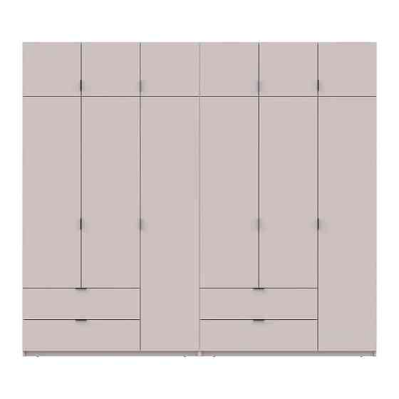 Шафа для одягу Doros Лукас Кашемір 3+3 ДСП 270х50х240 DRS-011715 (42005116) Львів