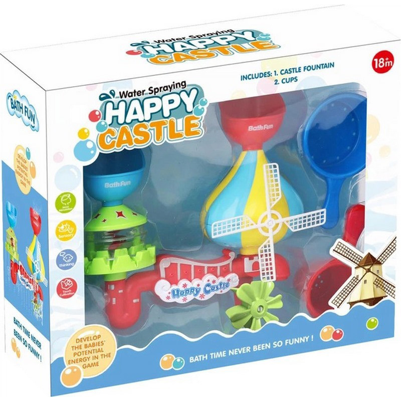 Іграшка для купання "Happy castle" 9911-UM, на присосках Вінниця - фото 1