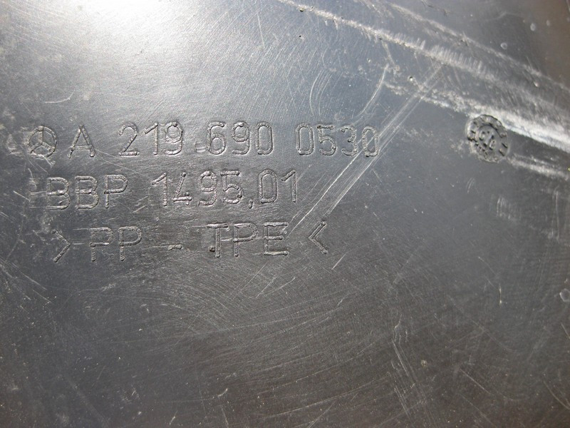 Mercedes-Benz  A2196900530 Підкрилок передній лівий задня частина CLS C219 Одеса - фото 4