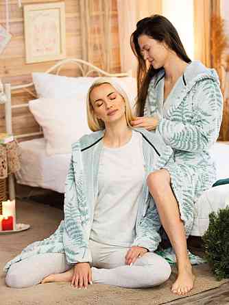 Халат женский с капюшоном Key LGL 980 B24 S/M Киев