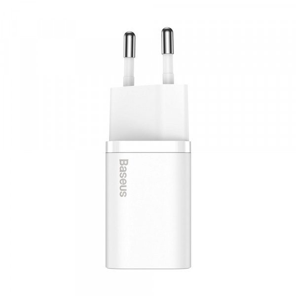 Зарядний пристрій 1xUSB 25W (USB-C) Білий Baseus (CCSP020102) Київ - фото 2