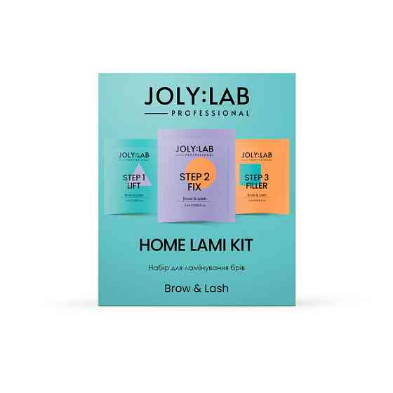Набор для ламинирования бровей Home Lami Kit Joly:Lab Винница