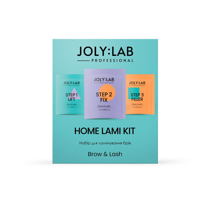 Набор для ламинирования бровей Home Lami Kit Joly:Lab Винница - изображение 3