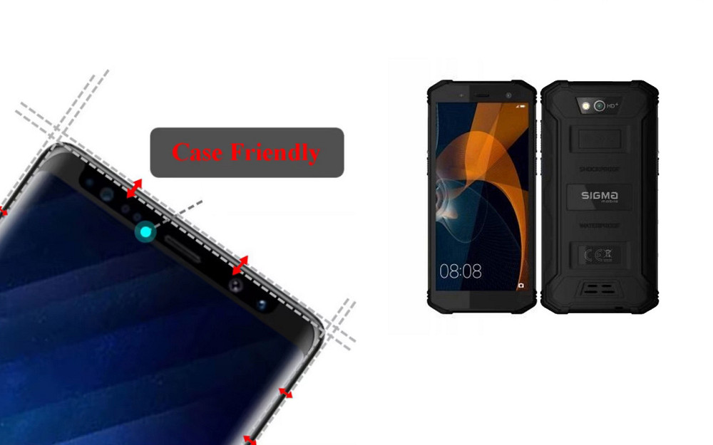 Захисне скло HyperGlass Pro для Sigma mobile X-treme PQ36 – максимальна чутливість та захист Київ - фото 4