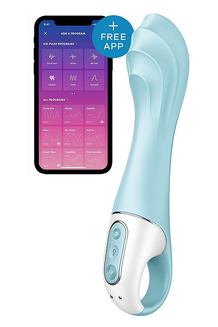 Смарт-вибратор точки G Satisfyer Air Pump Vibrator 5+, надувается Sex Aura Киев - изображение 1
