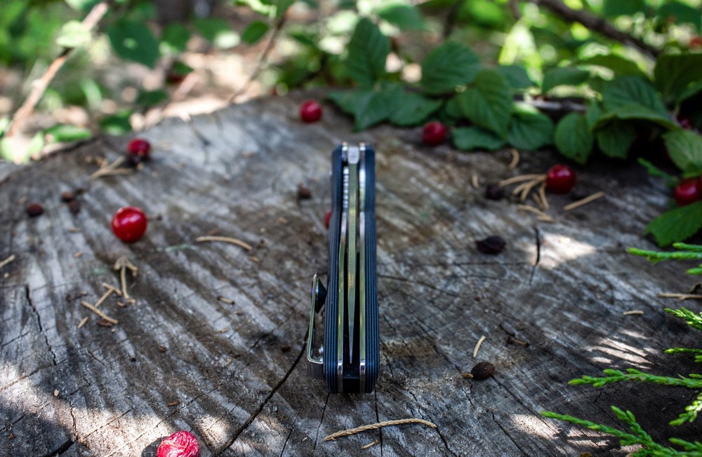 Ніж складаний туристичний Ruike Fang P105-K, (9.2 см) 14C28N / G10 сірий Київ - фото 11