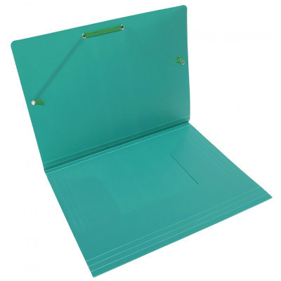 Папка на резинках H-Tone А4, зеленая (FOLD-HT-JJ40941-G) Винница - изображение 2