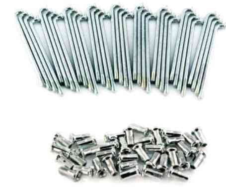 Спица колеса мотоцикл Днепр , Мт (короткая) (L-125mm, D-4.5mm) (компл, 36шт) Мукачево