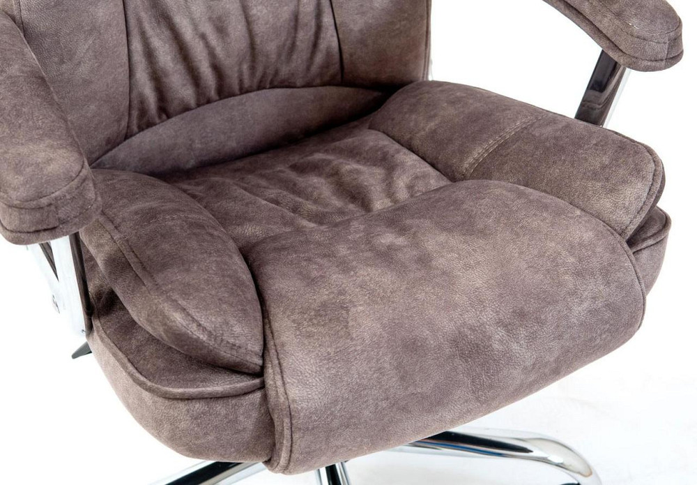 Офисное Кресло Руководителя Richman California Morant 03 Хром М1 Tilt Кофейный Киев - изображение 6