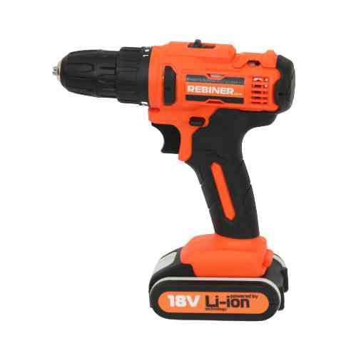 Акумуляторний шурупокрут Rebiner RAD-18LiH (18 В, 2 А/год) — Потужний інструмент для будь-яких робіт, гарантія 36 міс Львів