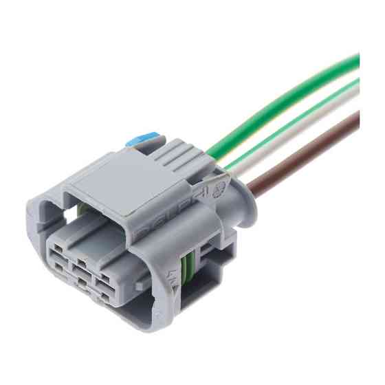 Роз'єм конектор с проводом, 3-кон., Аналога Роз'ємов Bosch, 15345983, APTIV (Delphi) Багато марок 47559 Київ