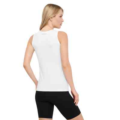 Майка Kappa Canotta Spalla Larga K2406 Bianco білий S (8016279473928) Винница