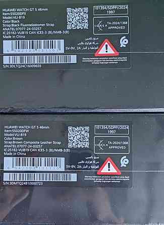 Смарт-годинник Huawei watch GT 5 Black/Blue 46 mm Global. Київ