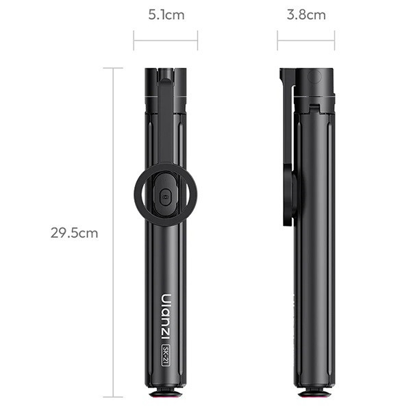 Штатив Ulanzi SK-21 Magnetic Auto-Open Tripod (180cm) Black Одеса - фото 5