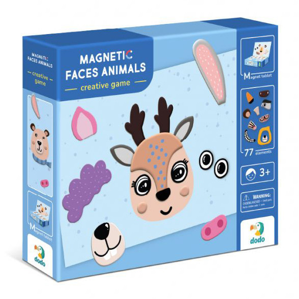 Гра на магнітах "Магнітні мордочки" DoDo Toys 200209 Вінниця - фото 1