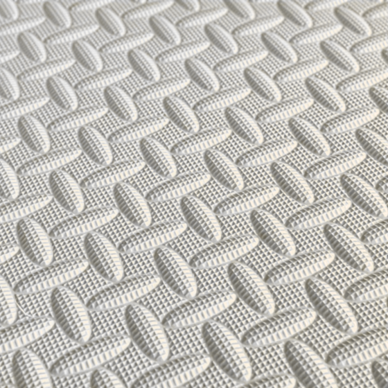 Коврик-пазл напольный, термоковрик,без покрытия,Eva-пены 10 пазлов 60*60 см,площадь покрытия 3,6м²,толщина 1 см, белый Каменец-Подольский