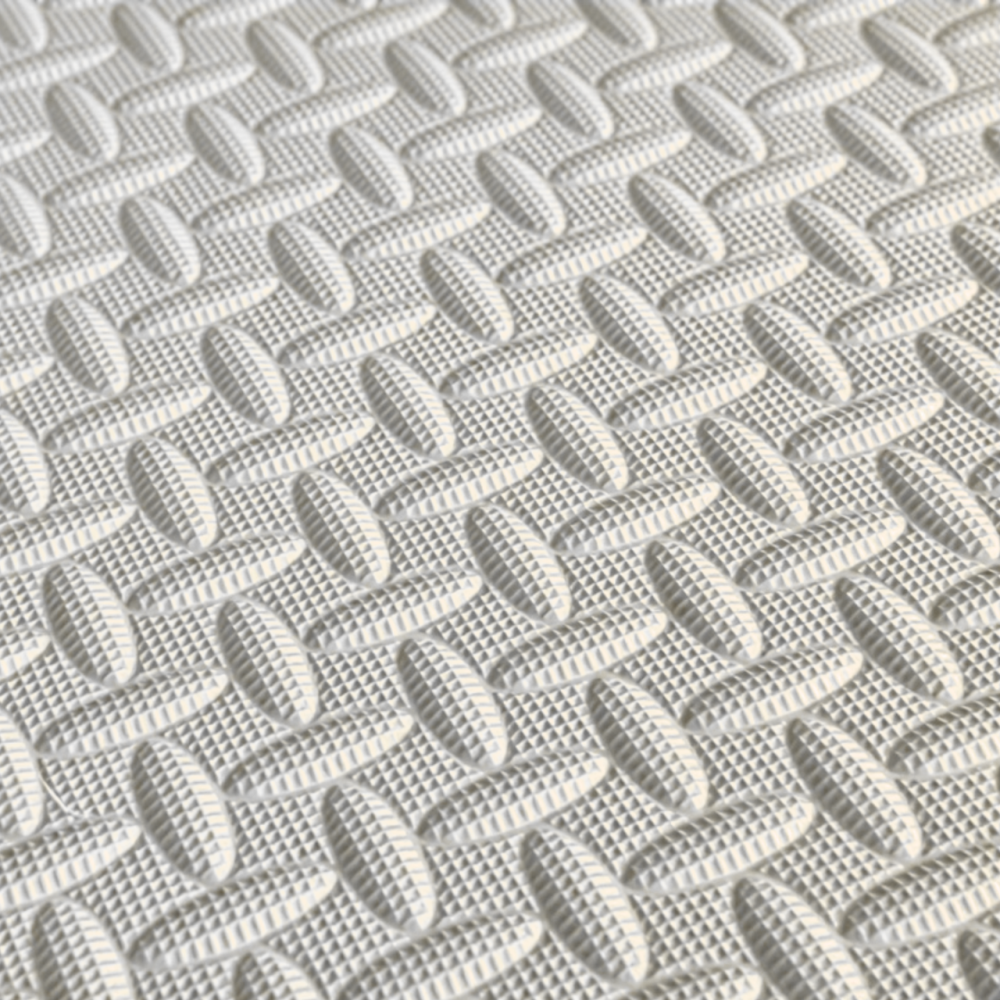 Коврик-пазл напольный, термоковрик,без покрытия,Eva-пены 10 пазлов 60*60 см,площадь покрытия 3,6м²,толщина 1 см, белый Каменец-Подольский - изображение 2