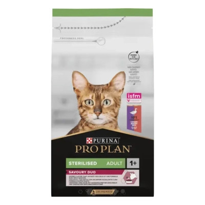 Сухий корм для кішок Purina Pro Plan для стерилізованих/кастрованих з качкою і печінкою 1.5 кг (7613036732369) Вінниця - фото 1