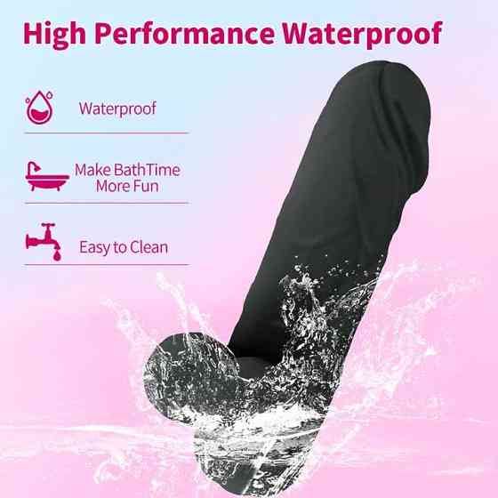 Реалістичний смарт-мінібратор для клітора Love Spouse чорний — Смарт вібратори Вінниця