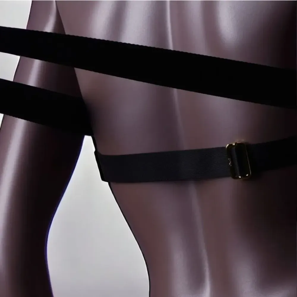 Комплект Пони UPKO портупея и упряжь с кляпом, черный Sex Aura Киев - изображение 3