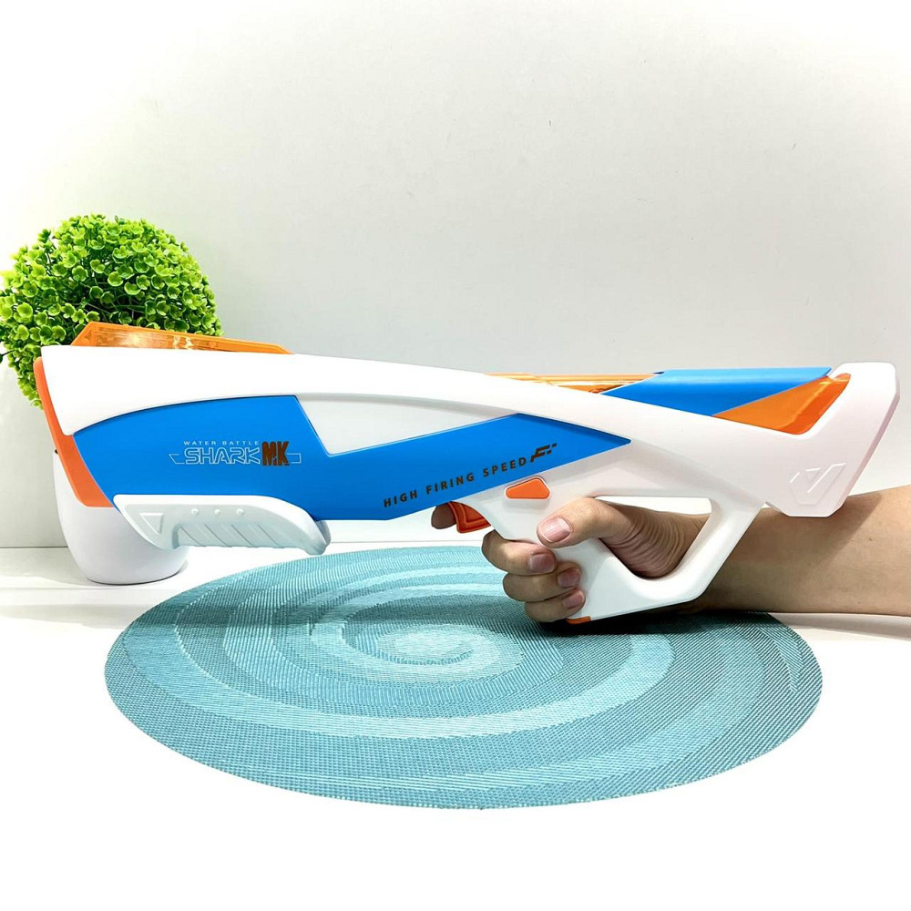 Автомат водяний на акумуляторі ємність для води вбудована Біло-блакитний (CY063) Чернигов - изображение 1