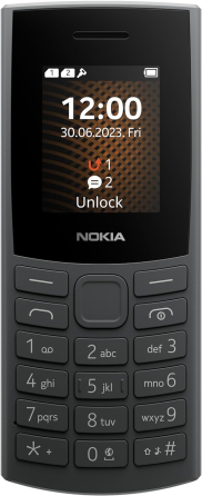 Мобильный телефон Nokia 105 4G Edition (2023) Dual SIM Charcoal-1.8