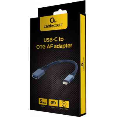 Дата кабель OTG USB 3.0 AF to Type-C 0.15m Cablexpert (A-USB3C-OTGAF-01) Вінниця