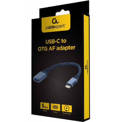Дата кабель OTG USB 3.0 AF to Type-C 0.15m Cablexpert (A-USB3C-OTGAF-01) Вінниця - фото 3