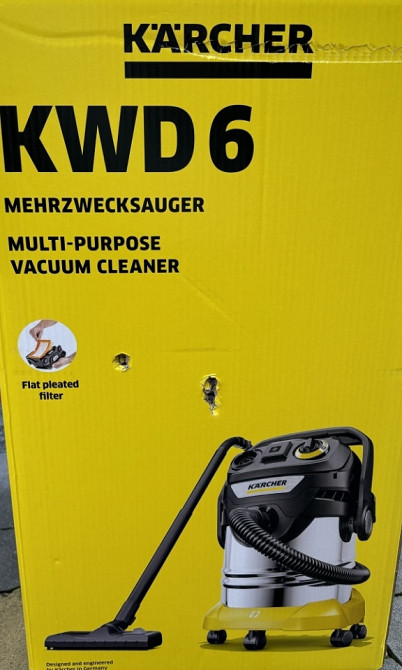 Пылесос KARCHER WD6 P S V-30/6/22/T с розеткой пилосос kercher. Харків - фото 3