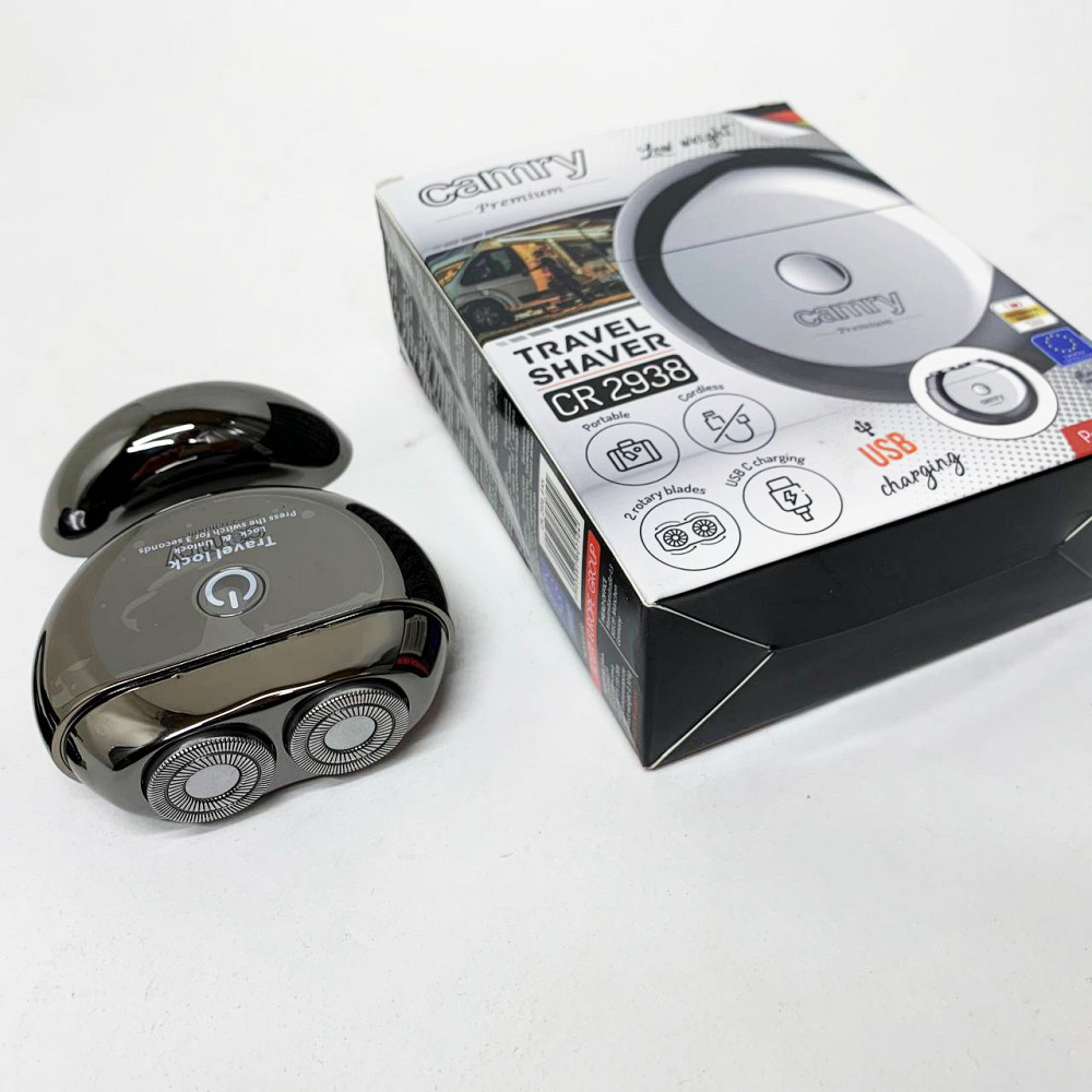 Бритва сітчаста професійна Camry, Універсальна акумуляторна електробритва, Портативна професійна бритва VK-28 Львів - фото 8