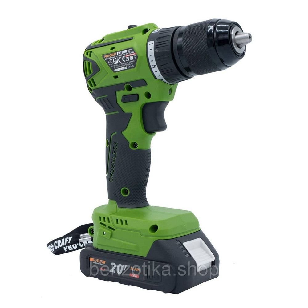 Шуруповерт Procraft PA18LiN (з 1 акб та зп) Киев - изображение 4
