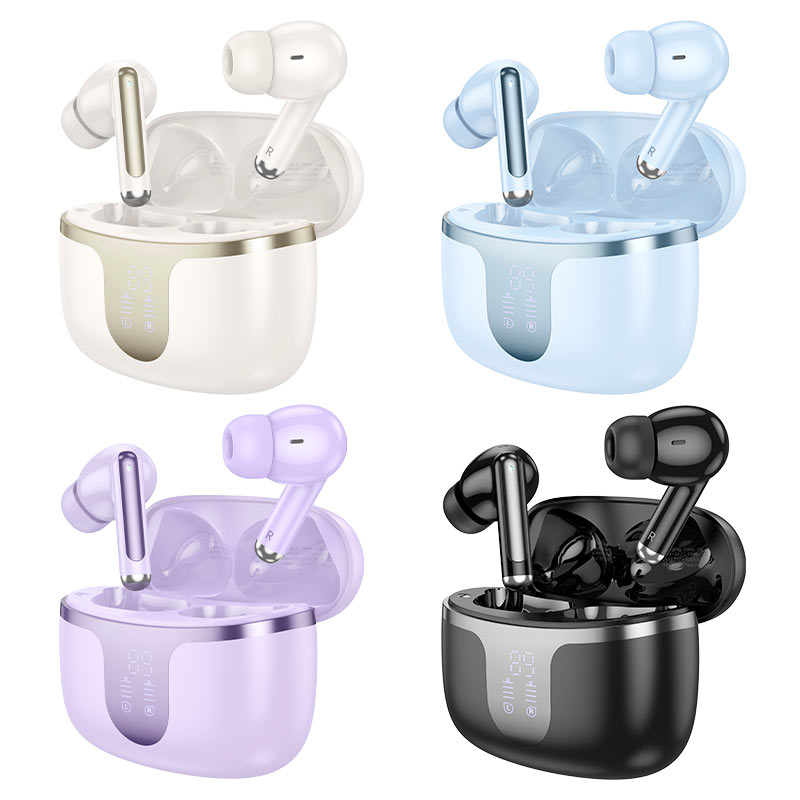 Бездротові навушники TWS HOCO EQ10 Black Київ - фото 4