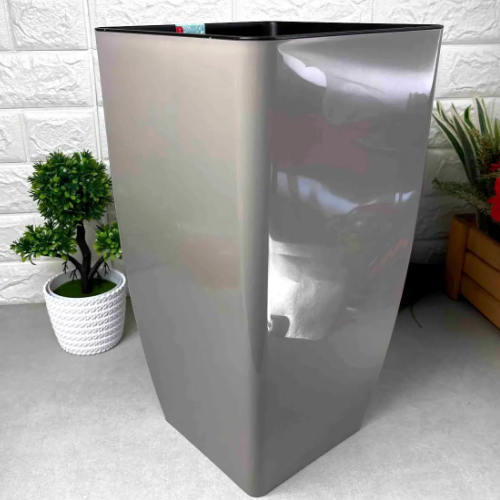 Вазон Квадро 27*27*51 см какао Алеана Житомир - фото 3