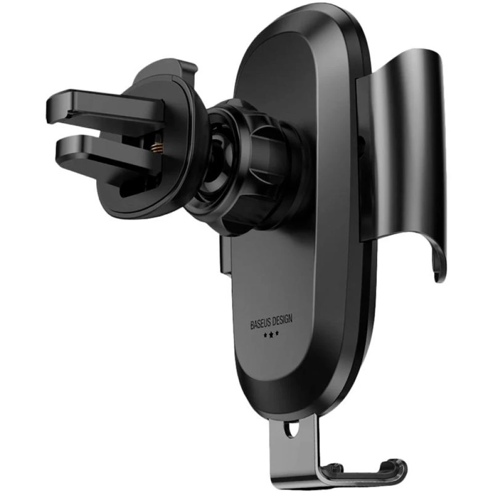Автотримач для телефона Baseus Future Gravity Car Mount Black Ковель - изображение 5
