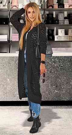 Ажурний в'язаний кардиган (42-46) Київ