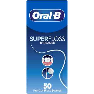 Зубна нитка Oral-B SuperFloss 50 шт. (8700216538961) Вінниця