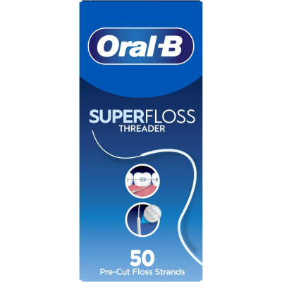 Зубна нитка Oral-B SuperFloss 50 шт. (8700216538961) Вінниця - фото 1