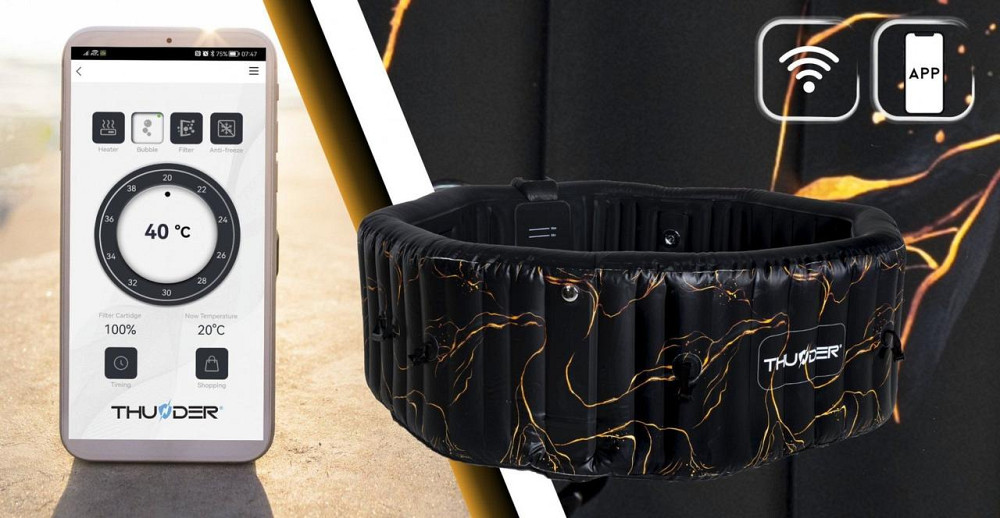 Джакузи-SPA надувное Thunder LAVA 6-местная Киев - изображение 7