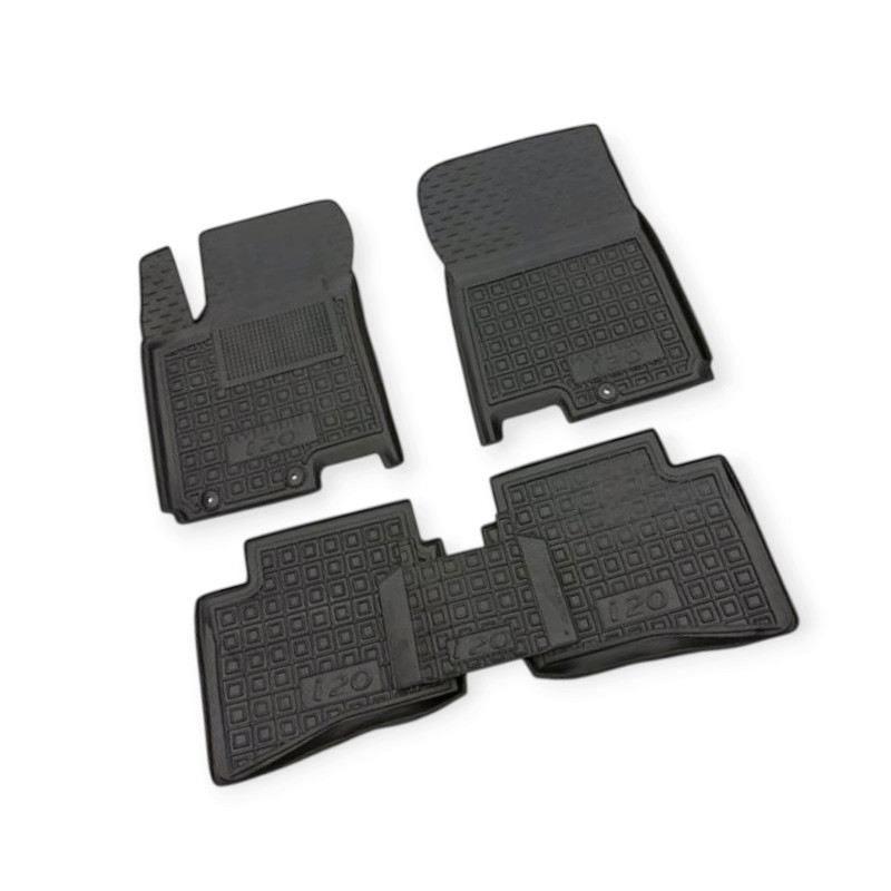 Килимки Хюндай i20 2014-2020 борт 2,5см, з перемичкою салону Мукачево - фото 1