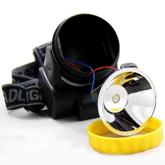 Налобний універсальний ліхтар 20 годин безперервної роботи WATTON WT-027 5W із дальністю 50 м на батарейках ААА 3шт. Кам'янець-Подільський