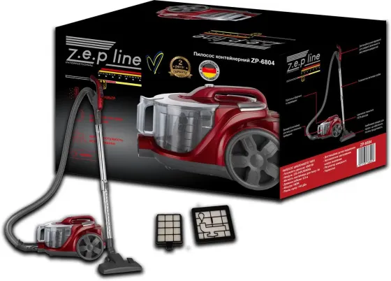 Пылесос контейнерный 4л Zepline ZP-6805 сиреневый Коломыя