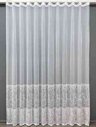 Тюль VR-Textil 1427т Greta Жаккард Белый 350х270 см (42-0423) Киев