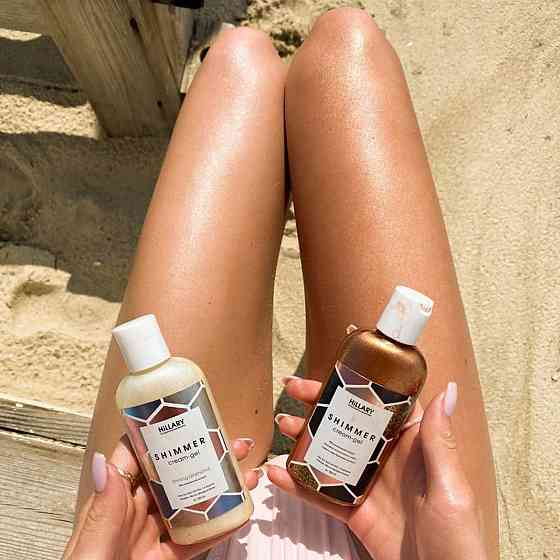 Набір крем-шиммерів для тіла Hillary Bronze & Diamond Київ