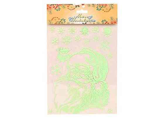Наклейки для окон 16*25см Christmas R33929/2 ТМ STENSON Киев