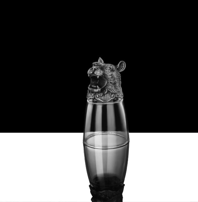 Набор рюмок Китайский гороскоп 30 мл х 12 шт Графин 300 мл в Кейсе Старое серебро Кременчуг - изображение 8