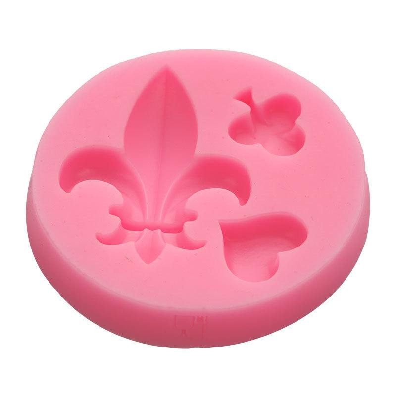 Силиконовый молд масть карты 65 мм розовый Киев - изображение 4