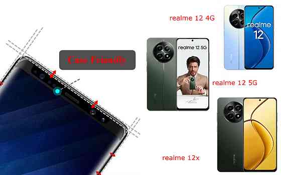 Захисне скло HyperGlass Pro для realme 12 4G, realme 12 5G, realme 12x – максимальна чутливість та захист Київ