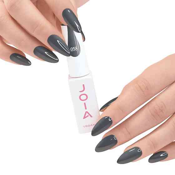 Гель-лак для ногтей серый 058 эмаль JOIA vegan 6 мл Киев