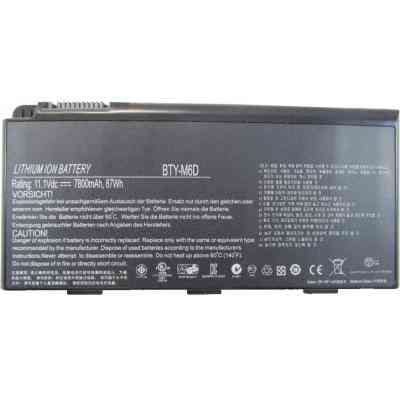 Аккумулятор для ноутбука MSI BTY-M6D 7800mAh 6cell 11.1V Li-ion (A47040) Винница