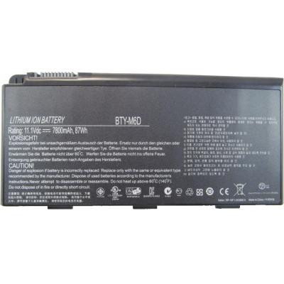 Аккумулятор для ноутбука MSI BTY-M6D 7800mAh 6cell 11.1V Li-ion (A47040) Винница - изображение 1